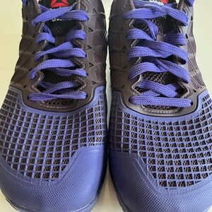 Reebok Women's Purple and Black Nano 4 Athletic Shoes